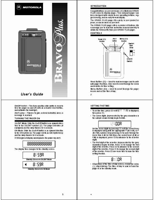 Motorola Pager BRAVO PLUS-page_pdf